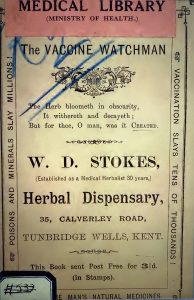 Book cover to the linked book - The Vaccine Watchman - Herbal Dispensary